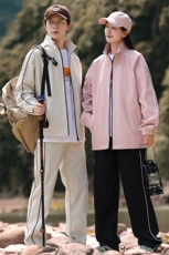 抖音直播新款大码港风情侣户外登上休闲运动夹克套装男D06P75，男装夹克，电商B226-2（原B217-2）