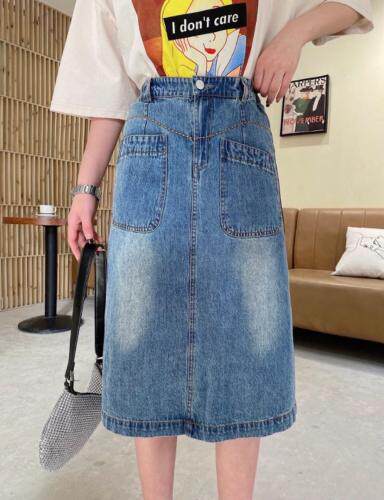 现货，2021年春夏款牛仔裙，女装，坚持到底