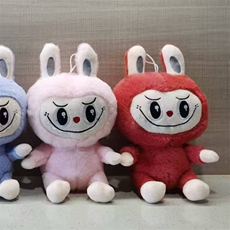 红發毛绒玩具 拉布布