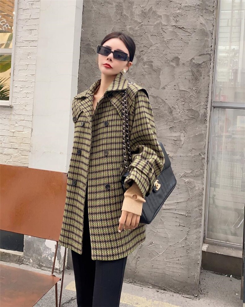 冬季新款，龟背可拖卸羊毛大衣，其它，佐妍千黛