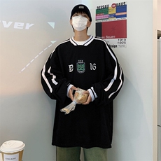 F191-P352024春季新款宽松潮牌上衣美式复古学院风潮牌卫衣现货，男装卫衣，星座512-6