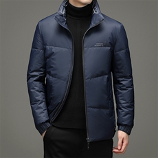 冬季新款羽绒服男士鸭绒立领商务休闲保暖外套男装SNDAF3320-P250，男装羽绒服，电商B212（原钱塘6029）