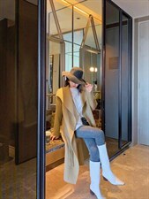 翻领羊绒大衣全毛，其它，郭郭家