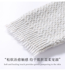 2025秋冬时尚加厚半高领流苏边羊绒衫，女装羊绒衫，朵暖羊绒