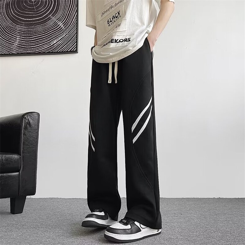 2024春秋卫裤美式户外机能登山裤子痞帅宽松休闲长裤，男装卫裤，星座410-2