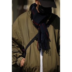 冬季短款工装棉服男女日系潮流廓形立领夹棉飞行夹克外套 M2223图片