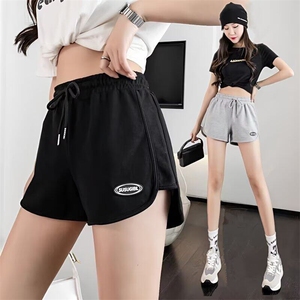 W9637-P18网图现货夏季休闲女式短裤跑步健身热裤打底裤百搭