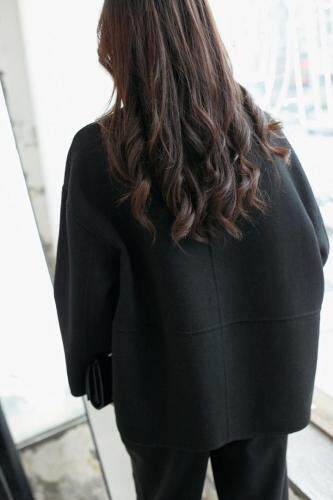 冬季新款双面羊绒大衣，女装，拉嘉图