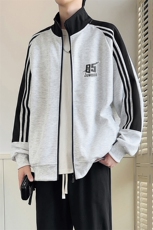 春季现货开杉宽松套头半高领卫衣男DSA157B-W5868-P55，男装卫衣，电商A157B