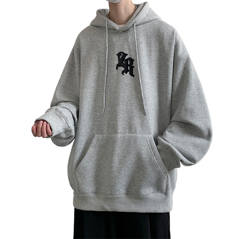 ！发泡印花！连帽圆领卫衣男装港风帽衫男LM119-P35,男装卫衣,电商B367
