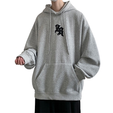 ！发泡印花！连帽圆领卫衣男装港风帽衫男LM119-P35，男装卫衣，电商B367