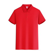 2025春季翻领纯色polo衫定制短袖团服388-p26，男装T恤，星座1602B（原101B-1）