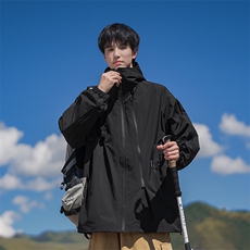 B225-W8598-P118-X148---聚酯纤维-棉服户外冲锋衣，男装夹克，电商B225