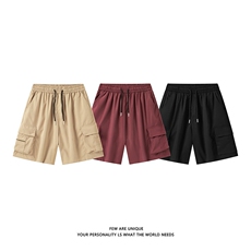 抖音品质美式工装短裤男夏季百搭多口袋五分裤子-A1056TP30控48，男装牛仔裤，电商B241