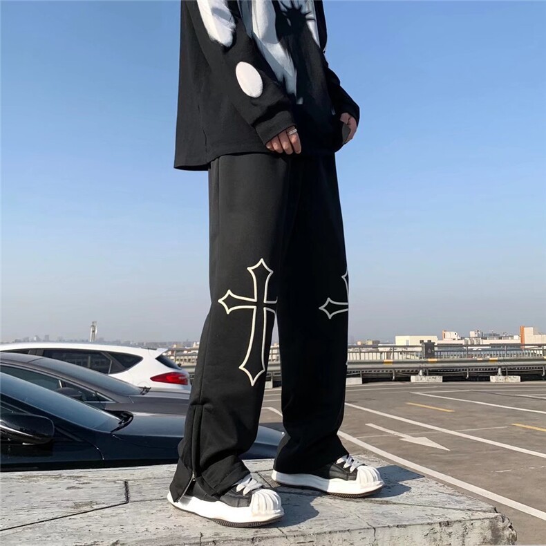 男春季潮流时尚休闲长裤拖地裤Z82P35,男装休闲裤,星座1116-2