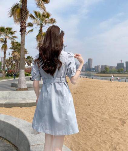 夏季韩版连衣裙，女装连衣裙，E莎