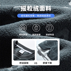 新款男百搭设计感圆领摇粒绒日系无影墙卫衣VE2014-P50控88，男装卫衣，星座717