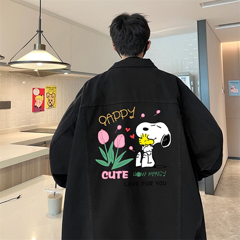 牛仔夹克男大码牛仔外套男茄克NJ77324-P60加绒款-P75,男装夹克,电商A040
