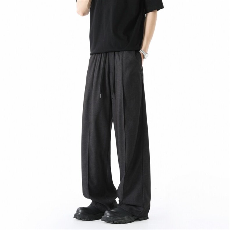 抖音得物！现货男士冰丝仿牛仔休闲裤XZ617B--K485-特批38,男装休闲裤,星座617B