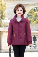 妈妈冬季羽绒服女加厚短款小个子中老年人奶奶保暖外套冬，男装羽绒服，电商B212（原钱塘6029）