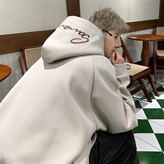 XZ809A/NWY809/P75/控88呢料刺绣连帽卫衣，男装卫衣，星座809A(原222-1)