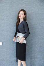 秋冬连衣裙，女装连衣裙，EE