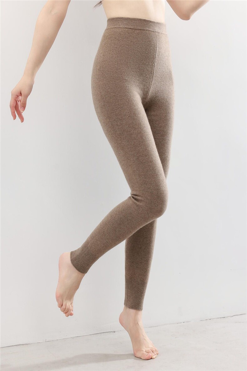 2025年秋季内穿女裤舒适时尚百搭通勤简约打底裤，女装打底裤，梦织秋羊绒