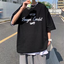男圆领纯棉T恤宽松短袖T174P28，男装T恤，星座1116-2