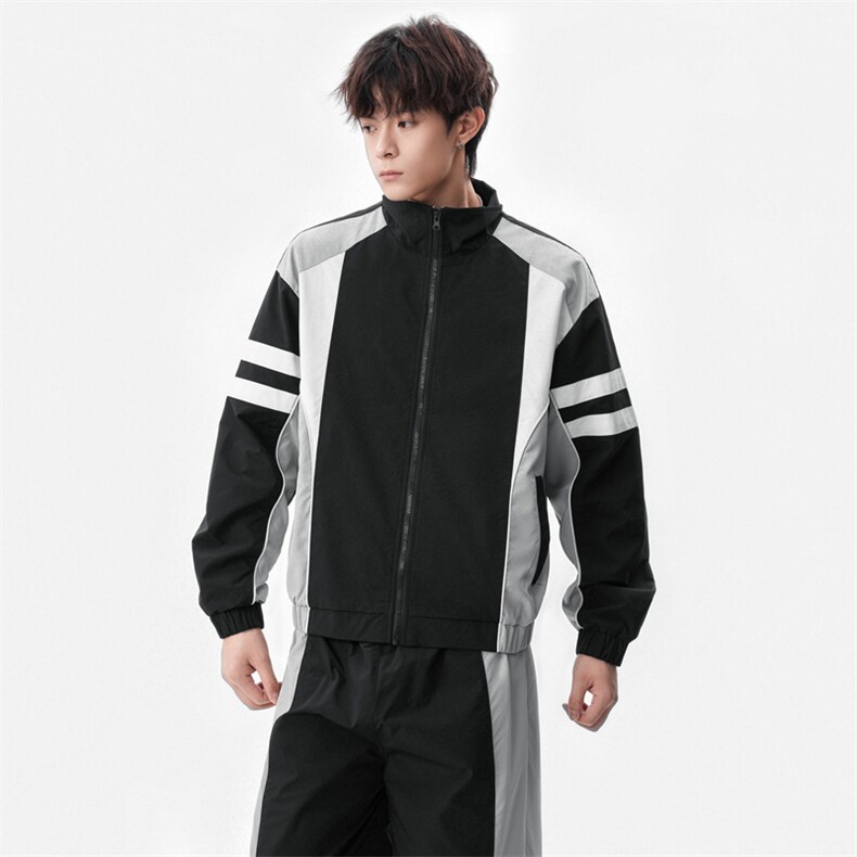 2025秋季新款现货情侣冲锋衣套装男户外登山服DSA157B-TZ573-P108,男装休闲套装,电商A157B