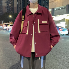 JK6802-P75L-9XL2025春季大码夹克外套控118，男装夹克，星座109