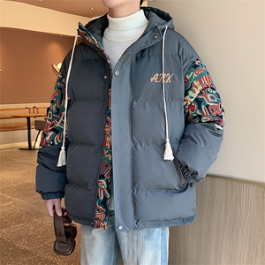 XZ102B-1潮风外套男女同款新款棉衣XZ102B-1-M8006P125图片
