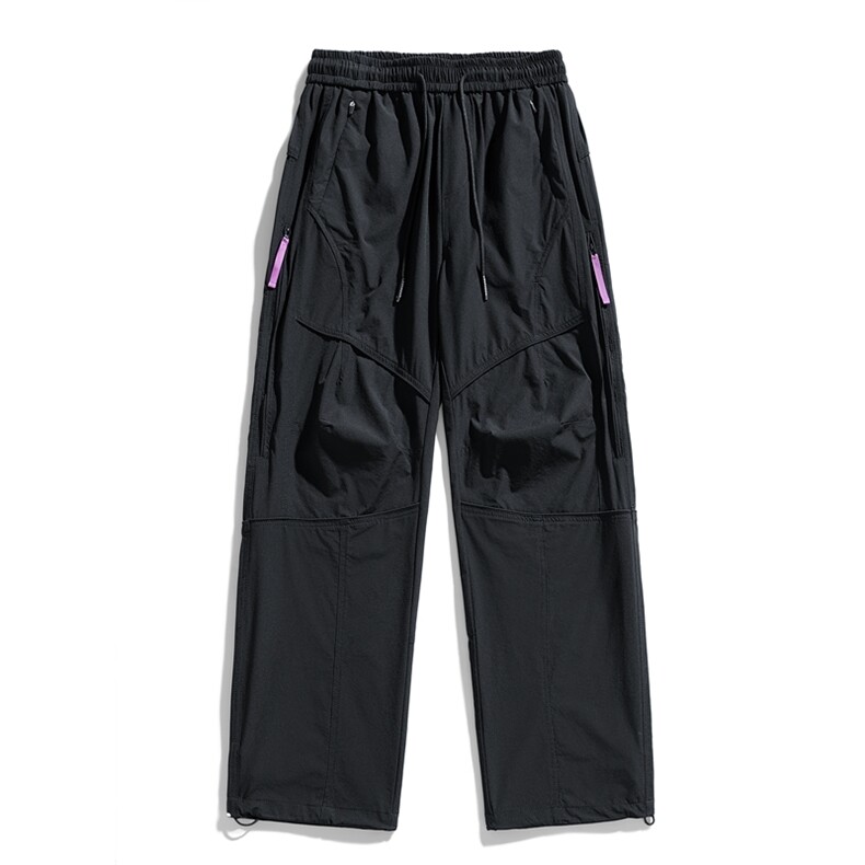 春夏美冲锋裤男户外机能风登山运动裤高街设计感休闲裤AK0251-P53,男装休闲裤,星座308B-2