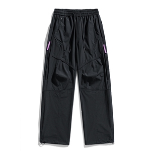 春夏美冲锋裤男户外机能风登山运动裤高街设计感休闲裤AK0251-P53图片