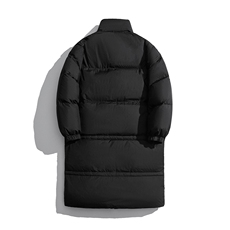 1白底美式复古潮牌中长款大码M-5XL过膝羽绒服男77930P258控378，男装羽绒服，星座226-2