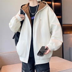 XZ102B-1春秋季宽松/连帽休闲外套潮夹克JK2538-P85，男装夹克，星座102B-1