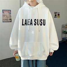 ！秋季重磅宽松大码港风厚板LAEA印花连帽卫衣LW101-特p35，男装卫衣，星座508（原C305）