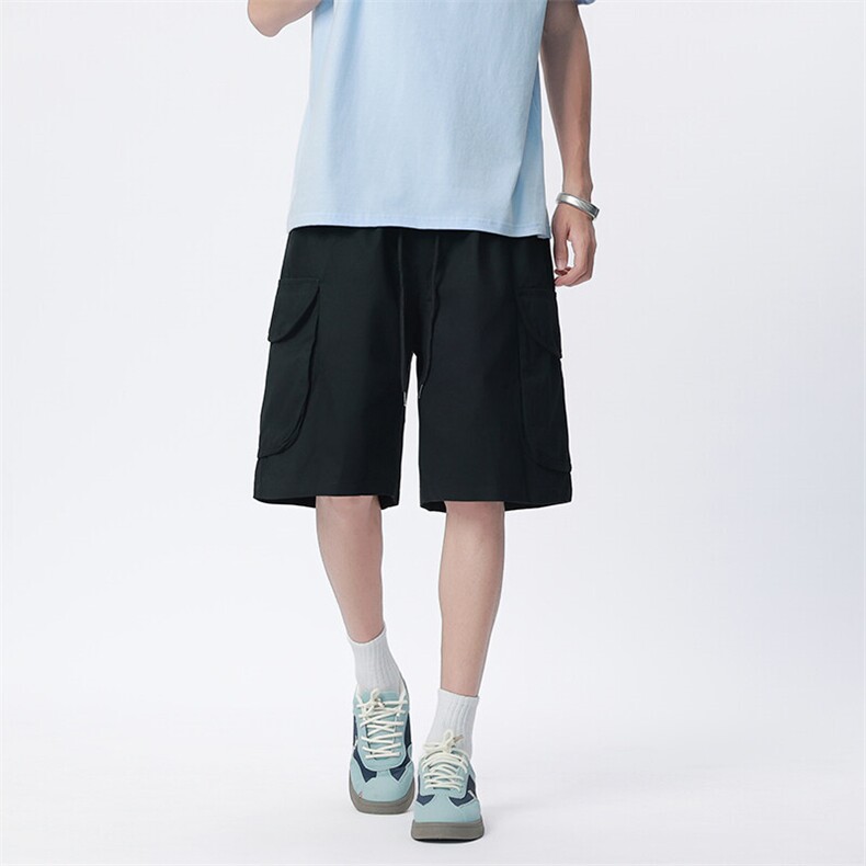 现货大码宽松休闲裤短裤工装裤五分裤A014-DY2373-P45控58,男装休闲裤,电商A014