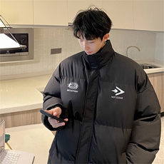 秋冬美式直播抖音高品质保暖宽松男面包服羽绒棉外套棉衣M1043P90，男装棉衣，电商C408(原B339-1)