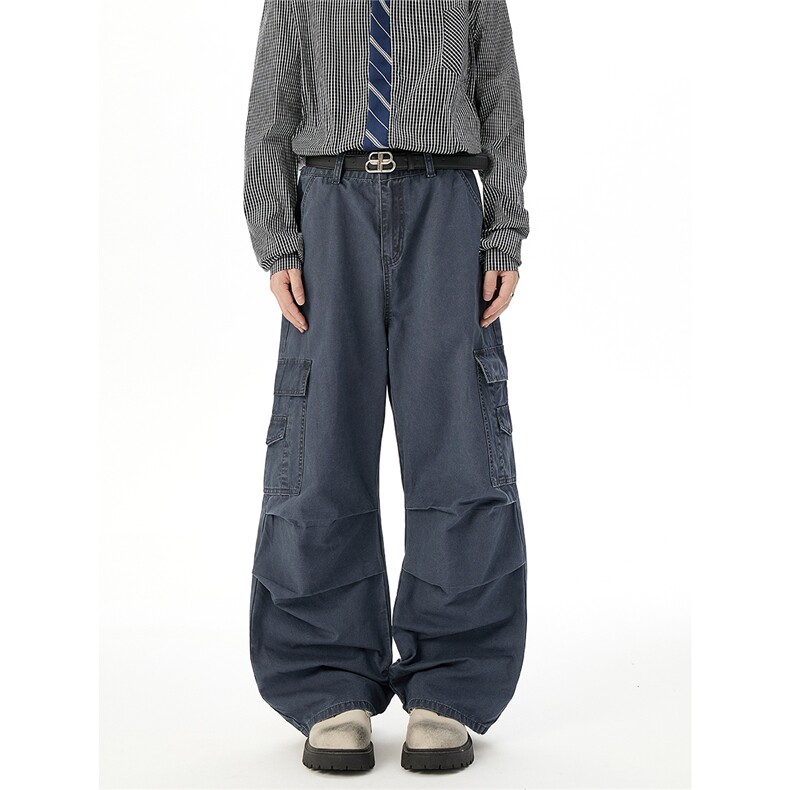 6143-秋冬现货高品褶位工装100棉休闲裤(P65X108)1,男装休闲裤,电商C315