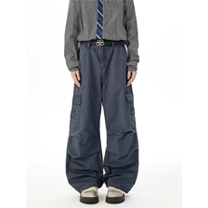 6143-秋冬现货高品褶位工装100棉休闲裤(P65X108)1，男装休闲裤，电商C315