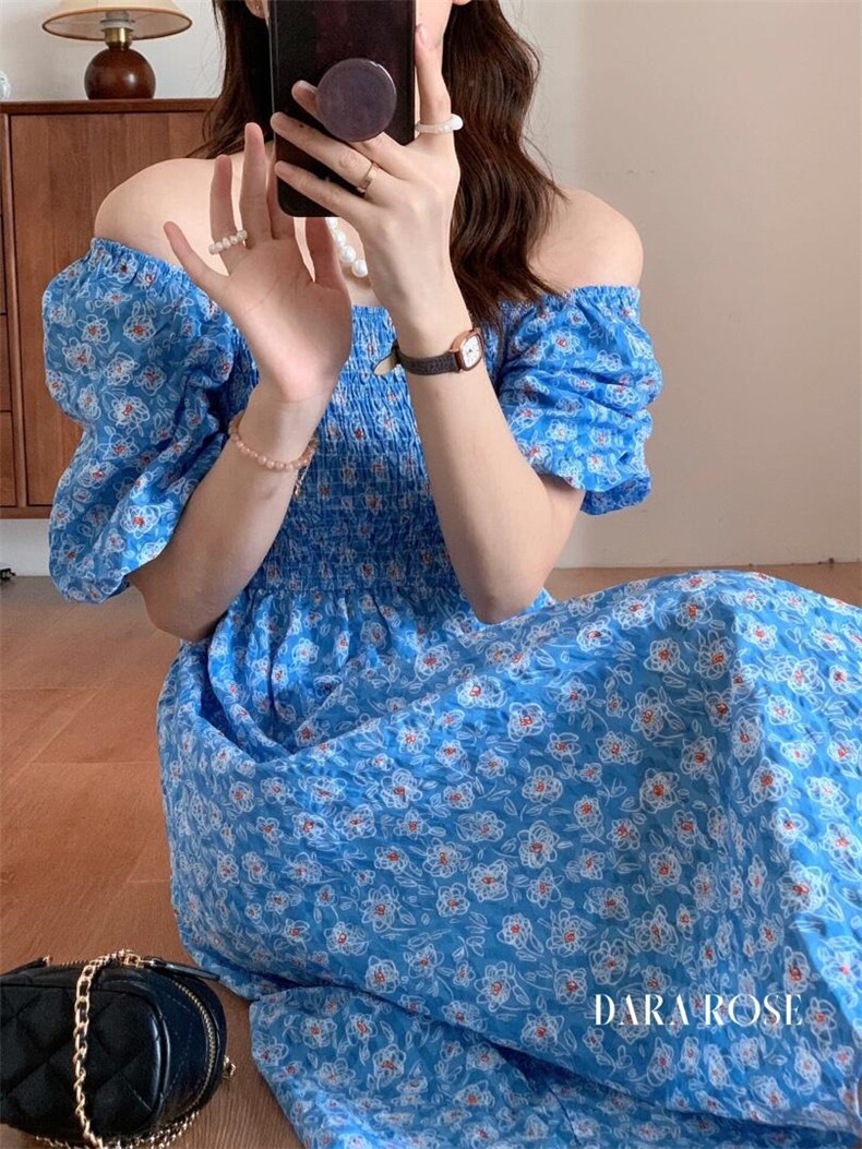 怒推新款！法式简约公主系列连衣裙！质感好！ML,女装连衣裙,DARA ROSE