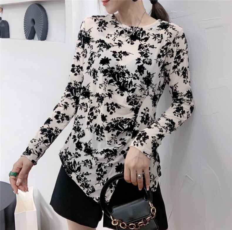 新款植绒烧花不规则打底，其它，帝瀛 DY