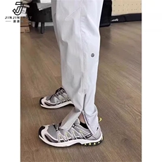 休闲裤男款宽松潮牌运动裤2025新款秋直筒超火裤子K6618-P41，女装休闲裤，星座412-1