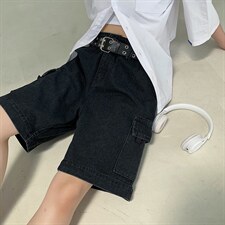 潮流春季牛仔裤男牛仔短裤工装裤D667P38，男装牛仔裤，星座1116-2