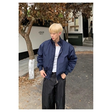 美式cleanfit短款棒球服外套男宽松飞行员羽绒棉服男女同款，男装棉衣，星座506A
