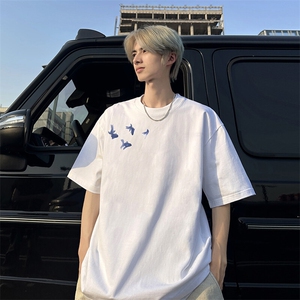 240g美式重磅短袖T恤 FSDX282 M-5XL 特批25无差价控48图片