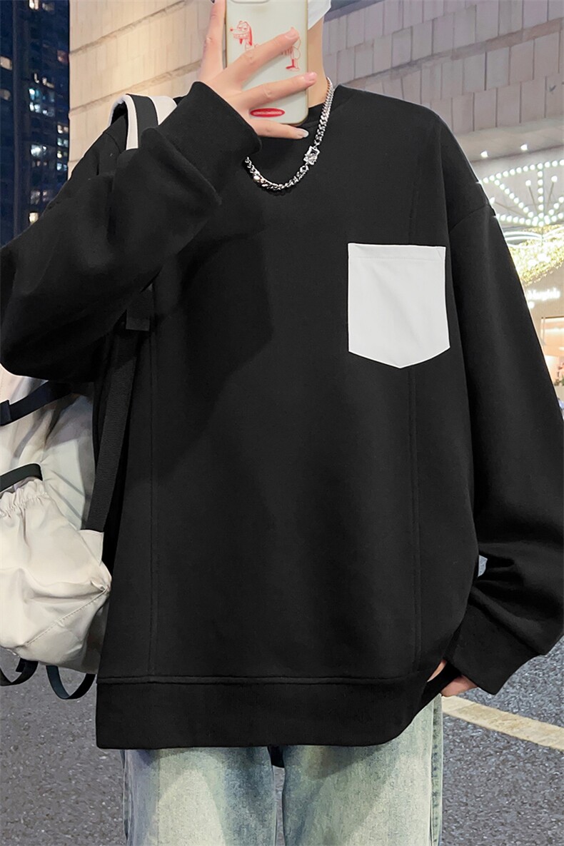现货6501-P33大码控59春季大码宽松男士卫衣,男装卫衣,星座209