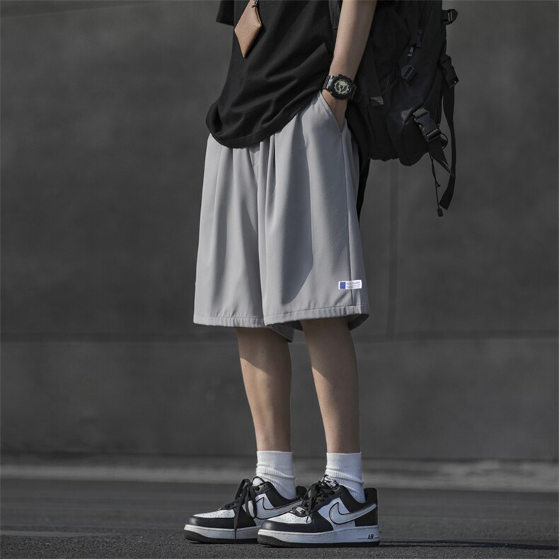 夏季大码运动速干五分裤子美式宽松休闲半截中裤DK512-特批-17,男装牛仔裤,星座718-1