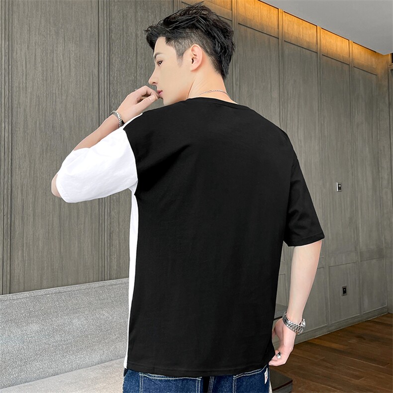 短袖t恤男店主风百搭宽松潮流休闲T恤衫TC3089-P25,男装T恤,星座717