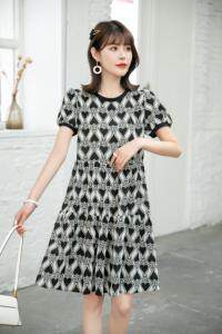 现货供应：仿真丝连衣裙M一XXL，女装连衣裙，拉思维加丝